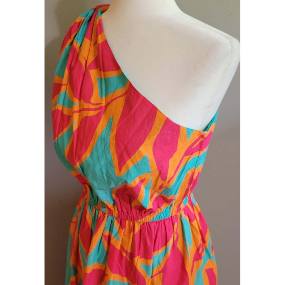 Southern Tide One-Shoulder Cotton Maxi Dress - Picture 6 of 7